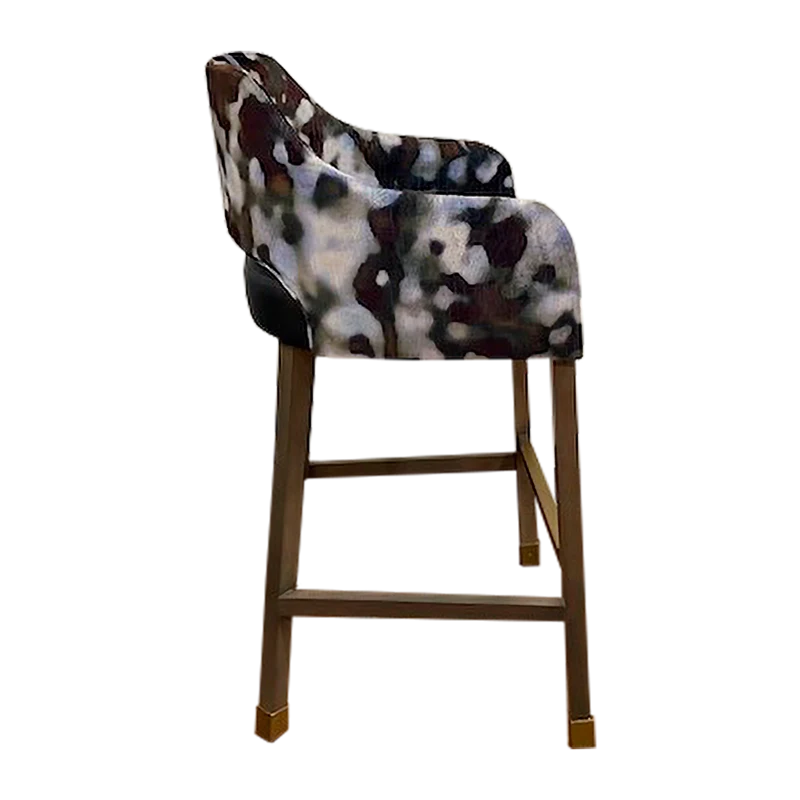 Barstool with Square Legs — Side