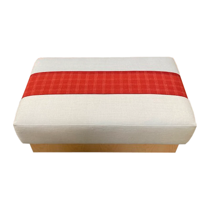 THR-200 Ottoman Top with Red Fabric