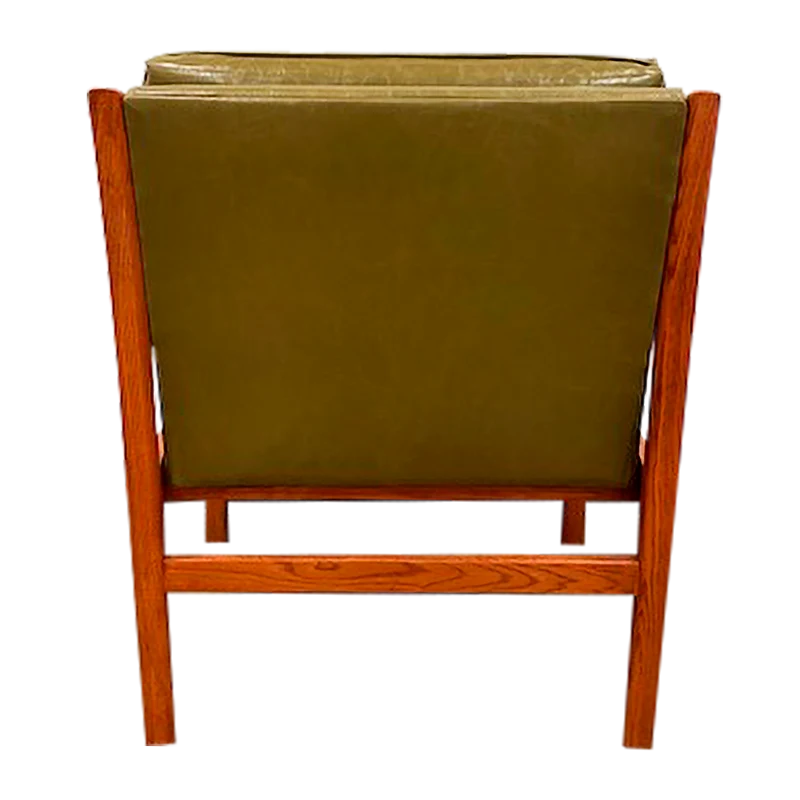 Morris Style Chair with New Fabric — Back