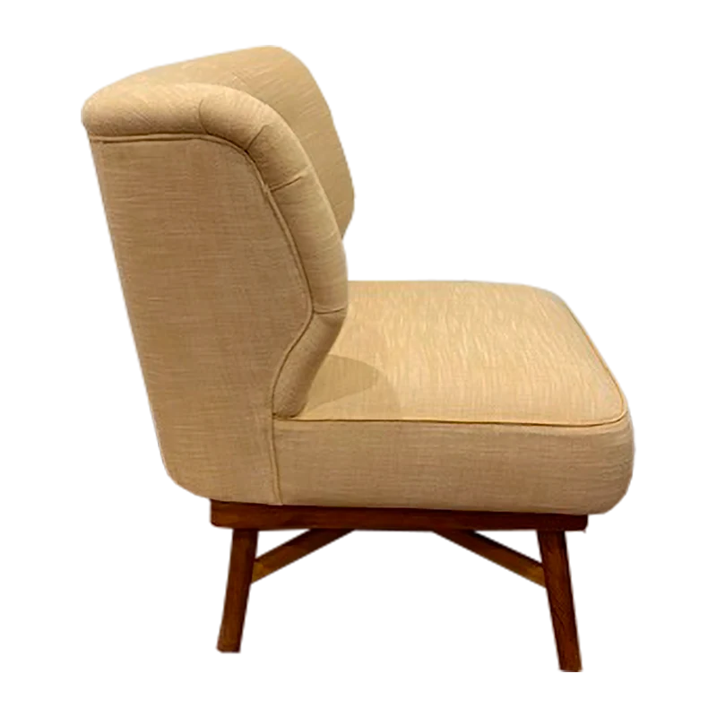 POL-209 Outdoor Low Dining Chair — Side