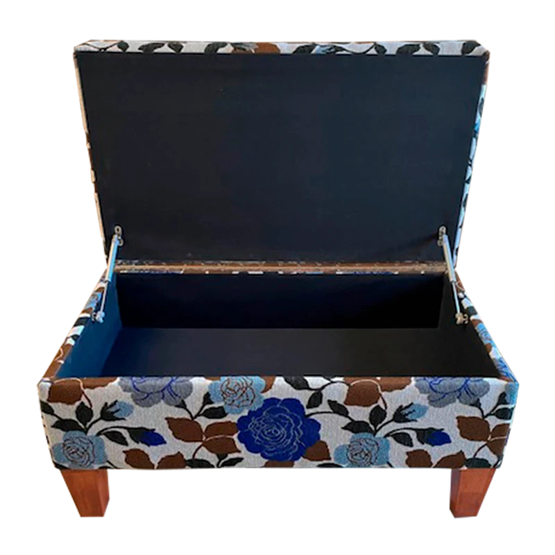 Blue Flower Bench — Open