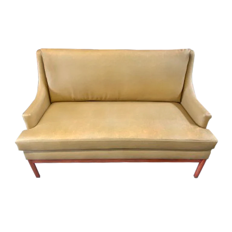 Yellow Bench with Arms
